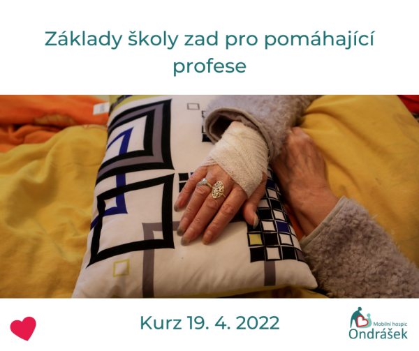 Kurz: Základy školy zad pro pomáhající profese